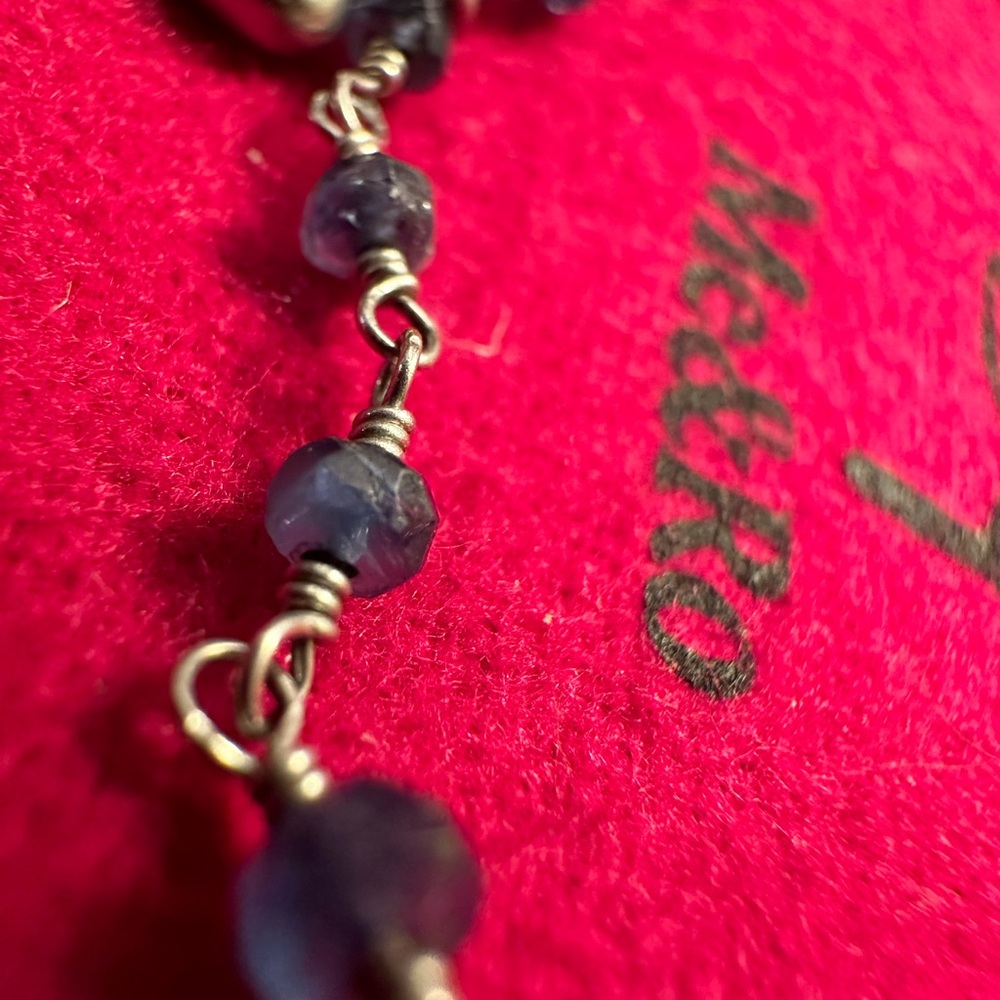 WOW POSHMARK - Authentic Me & Ro Diamond & Sapphire and Platinum Bracelet - Picture 7 of 16